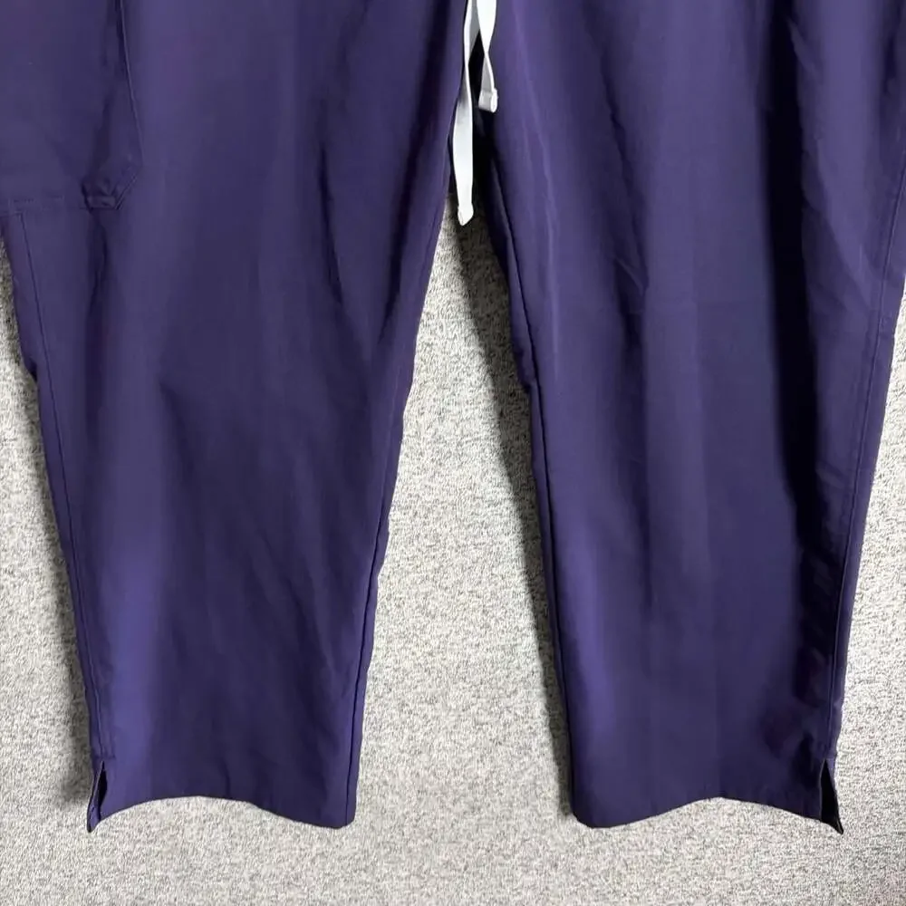Figs Women’s Size 4XL #4209 Purple Kade Straight Leg Scrub Pants